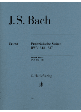 Französische Suiten BWV 812–817 br.